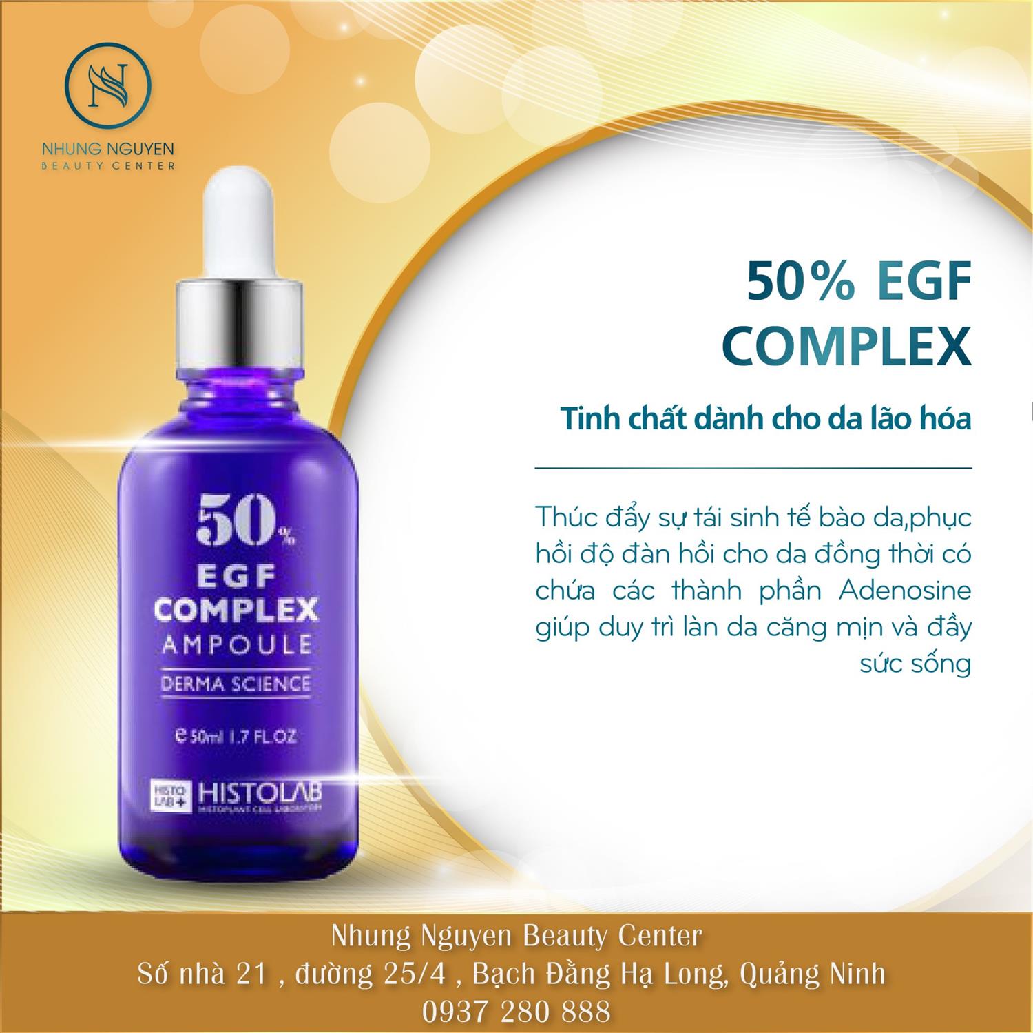 EGF COMPLEX AMPOULE 50% 50ML