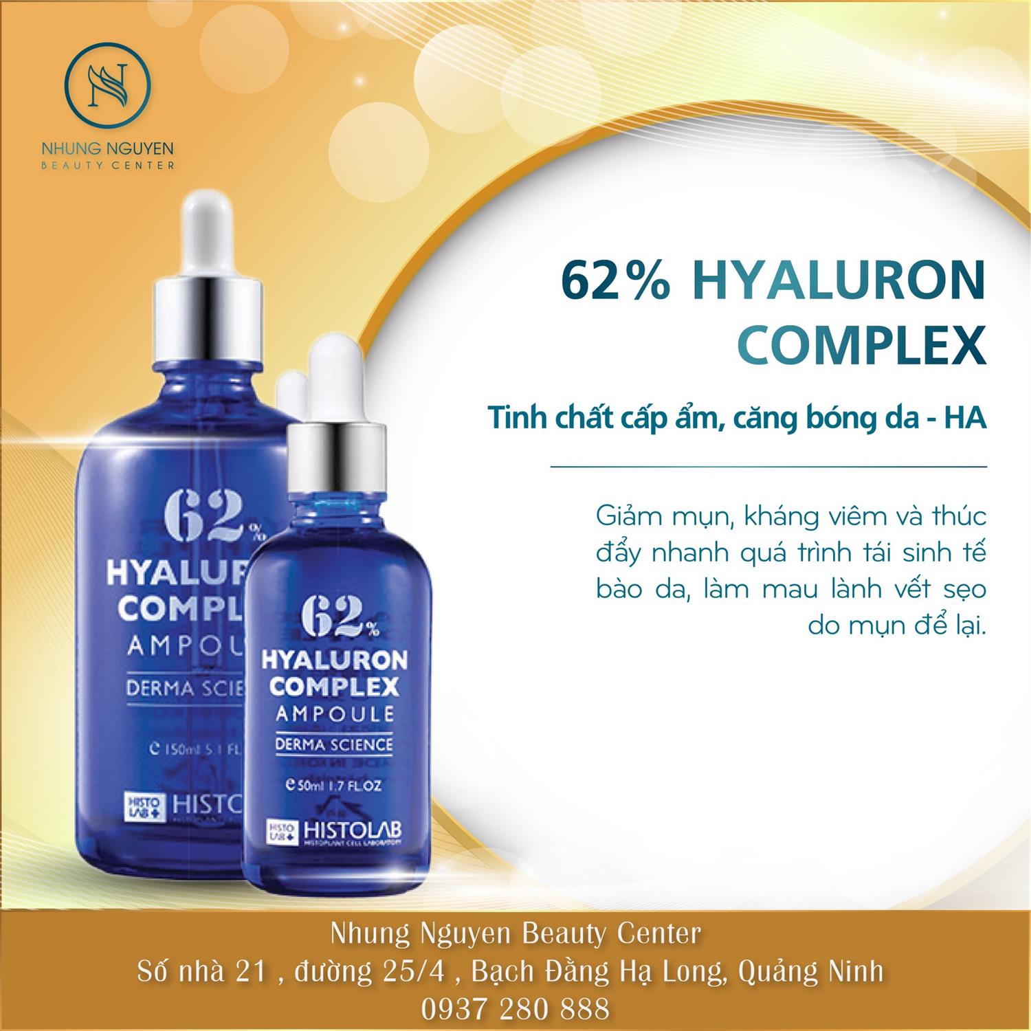 HYALURON COMPLEX AMPOULE 62% 50ML